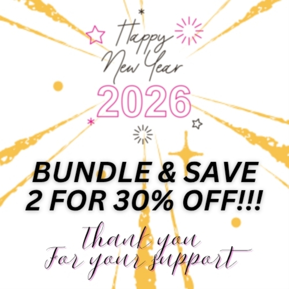 Hand Crafted Other - BUNDLE AND SAVE GET 2 GET 30% OFF